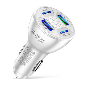 OLAF Dual USB C Fast Car Charger