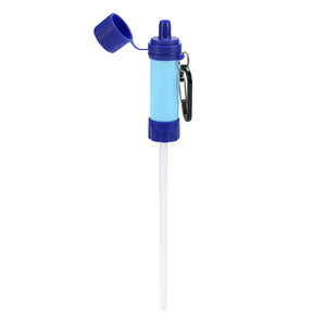 Outdoor Water Filter with Straw