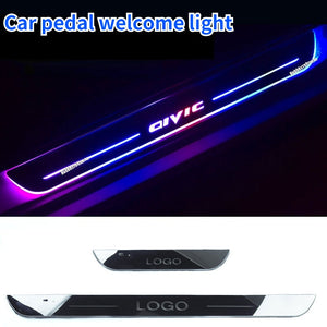 【LM198】2pcs Car Pedal Threshold LED Light