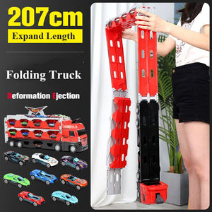 【LM464】Large Car Transporter Truck Toy