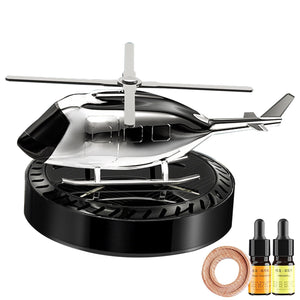 【Car Solar Power Helicopter】Helicopter Air Freshener Car Aircraft Aromatherapy Car Helicopter Air Freshener Solar Power Plane Car Helicopter Car Interior