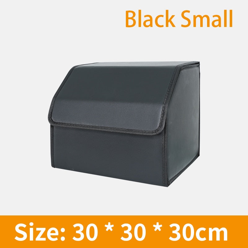 Collapsible Car Trunk Storage Organizer Box with Lid