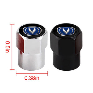 【LV037】Car Tire Valve Cover Wheel Caps for Toyota Yaris Hilux Corolla Prius Avensis Emblem Auris Rav4 Avensis Accessories