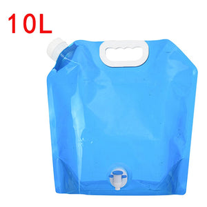 Collapsible Water Storage Containers - 4pcs, 5L10L Capacity