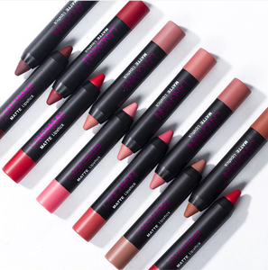 Long-Lasting Waterproof Matte Lipstick (12 Pcs/set)