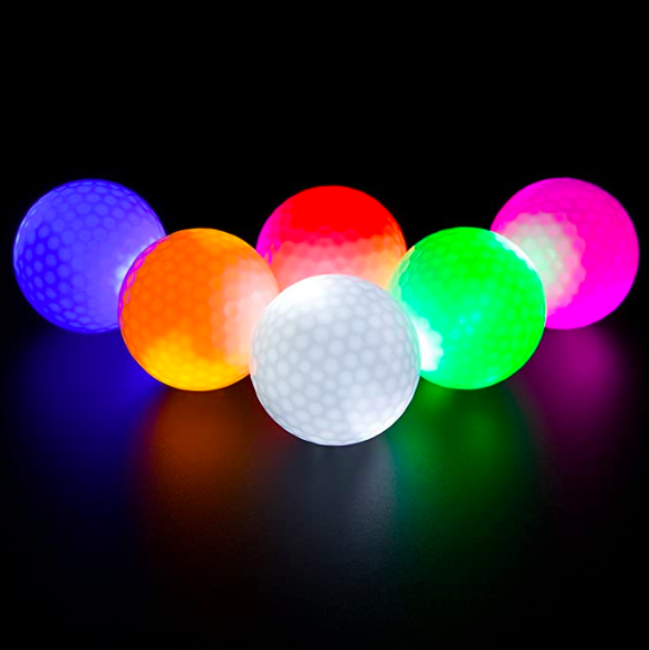 Glowing Golf Balls (4 Pack)