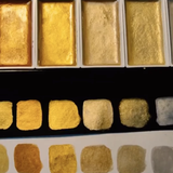 Starry Gold Watercolors 8 set