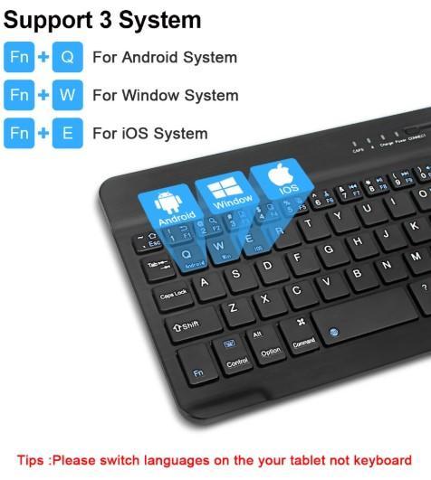 Ultra-Portable Bluetooth Smartphone Keyboard