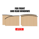 【CA171】2/4pcs Car Sunshade Window Curtain