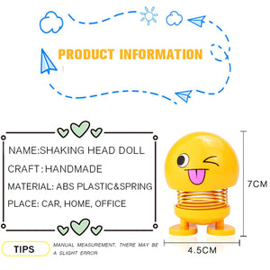 【LM268】Car Decoration Funny Shaking Head Doll