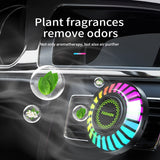 Symphony RGB APP LED Intelligent Aromatherapy Ambient Pickup Lamp Voice Control Decorative For Car Diffuser Vent Clip Fresh Air