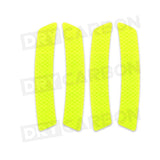 Reflective Car Bumper Warning Strip Stickers - 4Pcs/Set