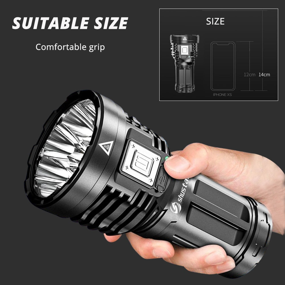 【CA051】Upgrade 8LED Super Bright Flashlight