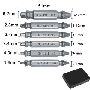 Damaged Screw Extractor Set