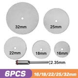 【Mini Circular Saw Blade】Stainless Steel Slice Metal Mini Circular Saw Blade Set Wood Cutting Disc for Dremel Rotary Tools with Mandrel Wood Cutter Wheel