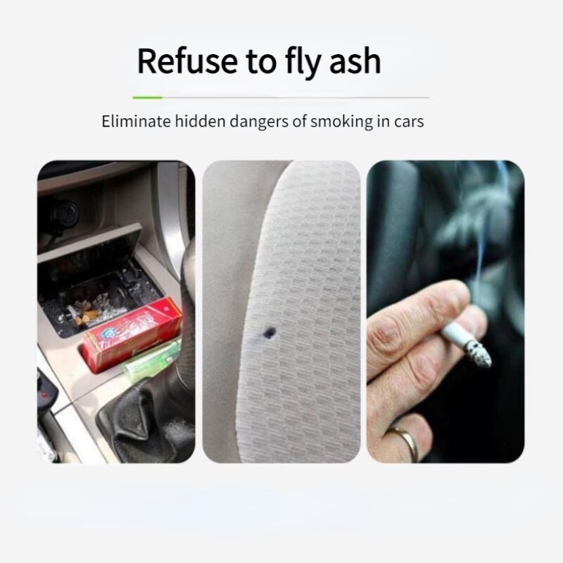 【10/30pcs Car Disposable Ashtray】10pcs In-car Ashtray for Men Anti-fly Ash In Car Family Car Office High-grade Portable Disposable Ashtray for Cars Funny Ashtray