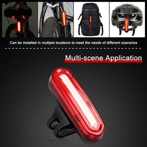 【LV047】Bicycle Rear Light USB Rechargeable Waterproof MTB Bike Taillight Ciclismo Luz Trasera Bicicleta Bicycle Accessories