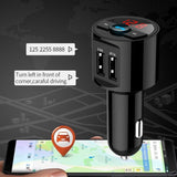 【LV030】3.6A Quick USB Charger Bluetooth Car Kit FM Transmitter Modulator Audio Carkit Music MP3 Wireless Handsfree Phone Player Auto