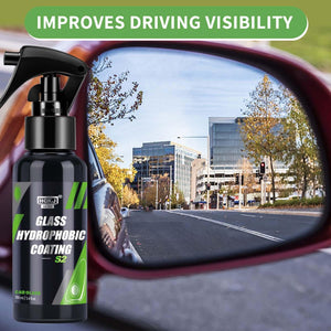 【LV055】Car Glass Hydrophobic Coating Spray Long Lasting Anti-Rain Glass Cleaner for Car Windshield Nano Hydrophobic Protection Coating