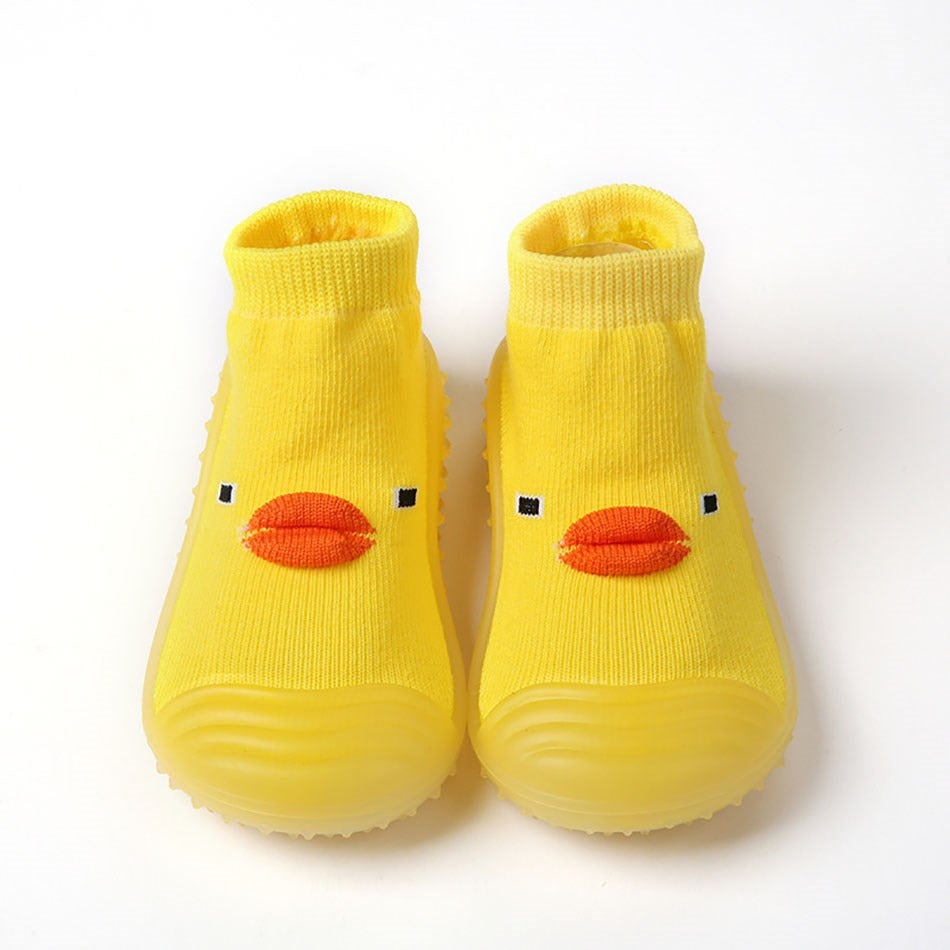 Cartoon little yellow duck baby toddler shoes