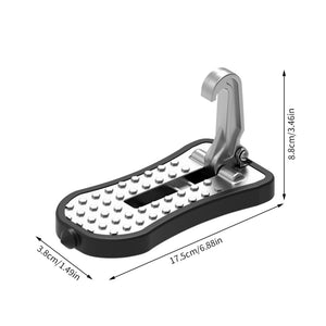 【LV064】Multifunction Car Doorstep Foldable Emergency Window Breaker Auto Latch Hook Foot Pedal Foldable Vehicle Roof Rack Step