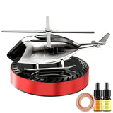 【Car Solar Power Helicopter】Helicopter Air Freshener Car Aircraft Aromatherapy Car Helicopter Air Freshener Solar Power Plane Car Helicopter Car Interior