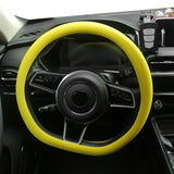 【Anti-slip Steering Wheel Protective】Universal Solid Color Anti-slip Silicone Car Steering Wheel Protective Cover Practical Non-slip Car Steering Wheel Cover Silicon