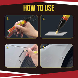 Car Scratch Repair Pen 2-in-1