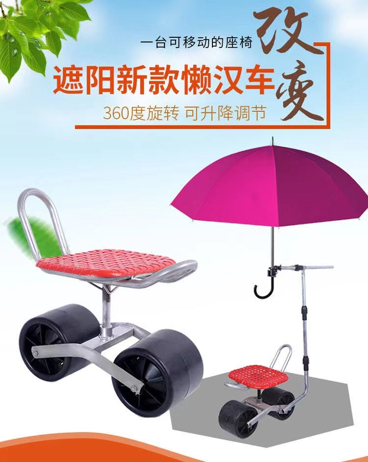 360° Rotating Agricultural Chair and Garden Workbench