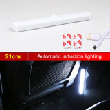 【LV245】Night Light Car Roof Led Lamp Wireless Human Body Induction USB Trunk Lighting