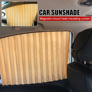 【CA171】2/4pcs Car Sunshade Window Curtain