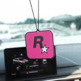 Trend car fragrance R star car long-lasting aromatherapy fragrance piece net red pendant decoration car deodorization