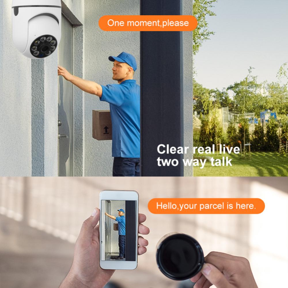 1080P Wireless Surveillance Camera with Auto-Tracking