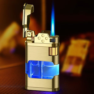 【LM459】Metal Flame Gas Lighter