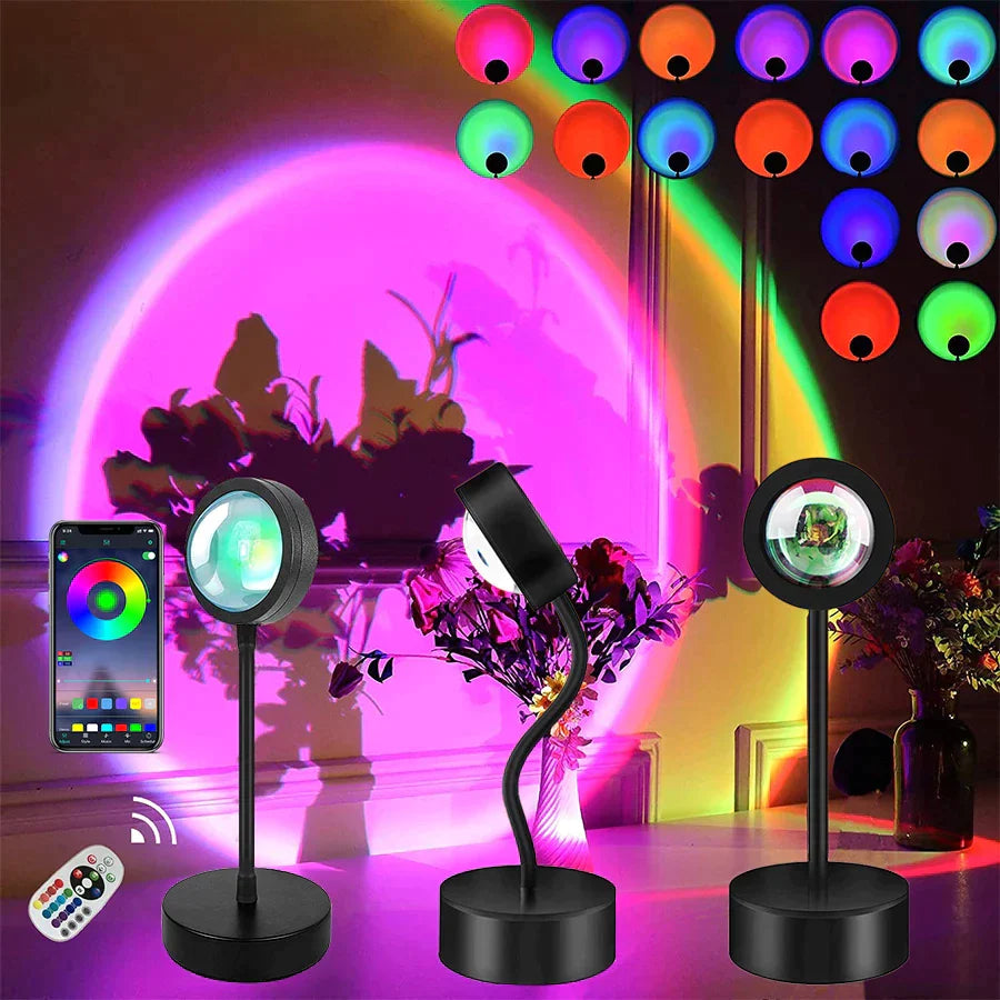 Smart Bluetooth Sunset Led Lamp