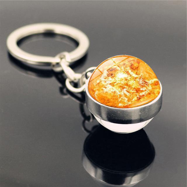 Galaxy keychain Special Bright Star keyring