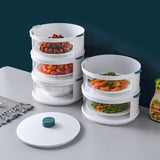 Transparent Stackable Food Insulation Cover