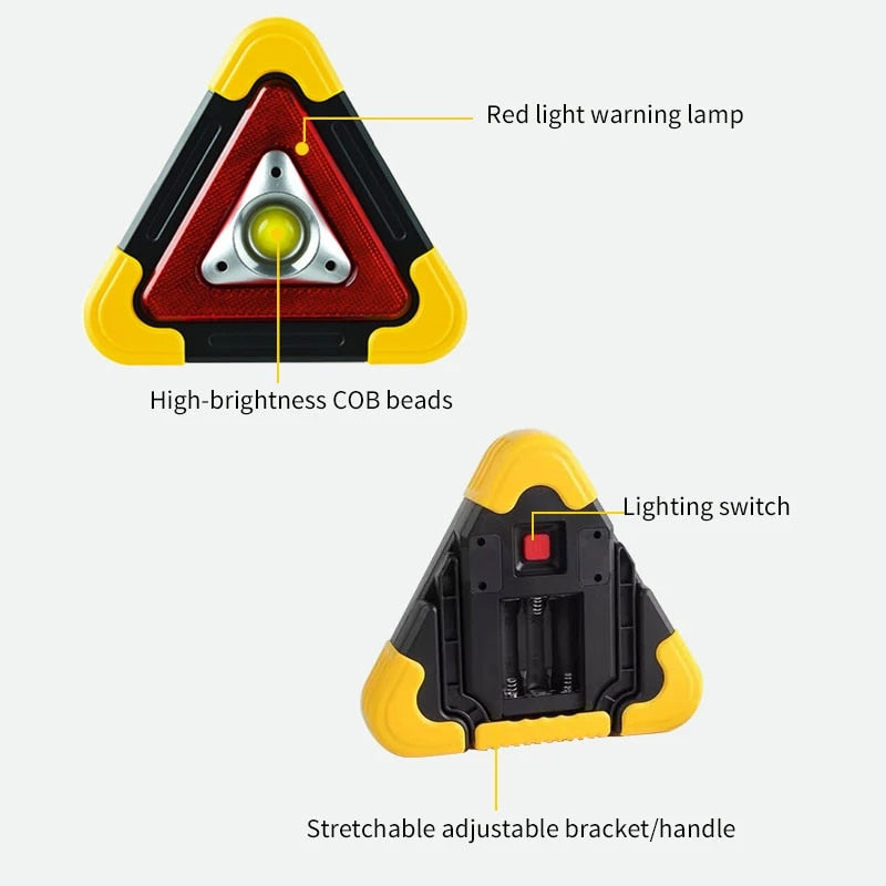 Car Triangle Warning Sign