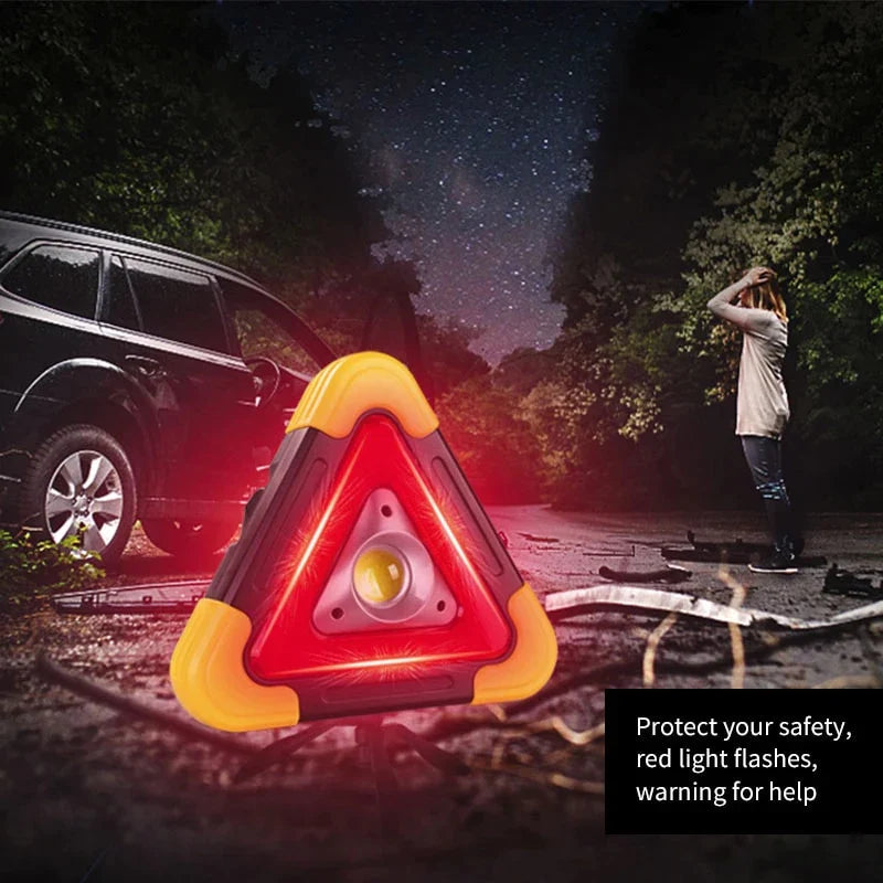 Car Triangle Warning Sign