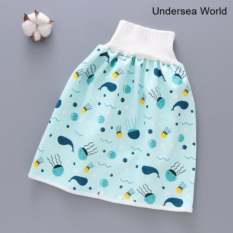 Comfy childrens adult diaper skirt shorts 2 in 1