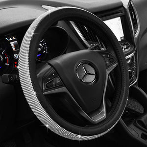 Diamond Crystal Car Steering Wheel Cover