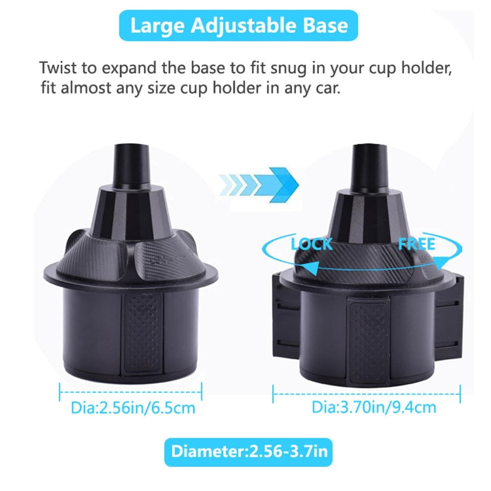 LJ12-2 in 1 Car Phone Cup Holder