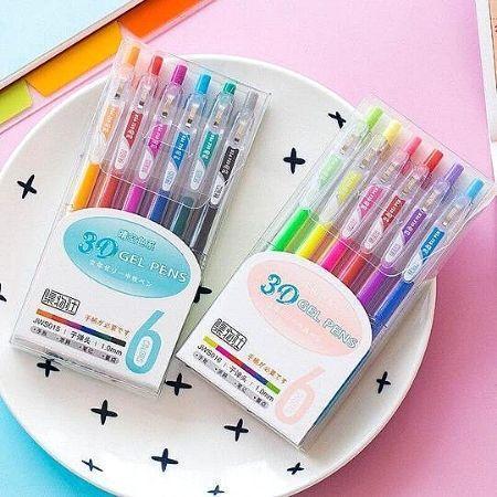 3D DIY Painting Jelly Pen Set(6 pcs)