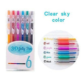 3D DIY Painting Jelly Pen Set(6 pcs)