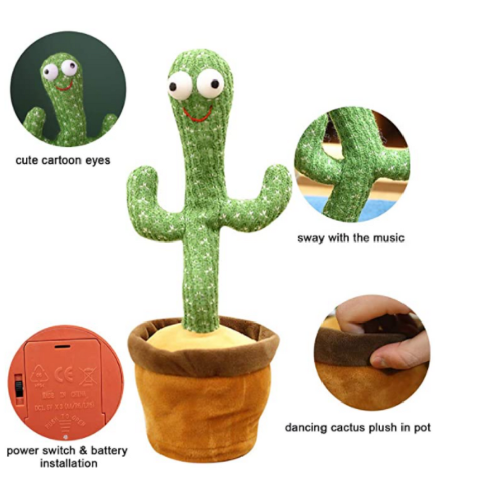 [PROMO 30% OFF] Twisted Dancing Cactus Toy