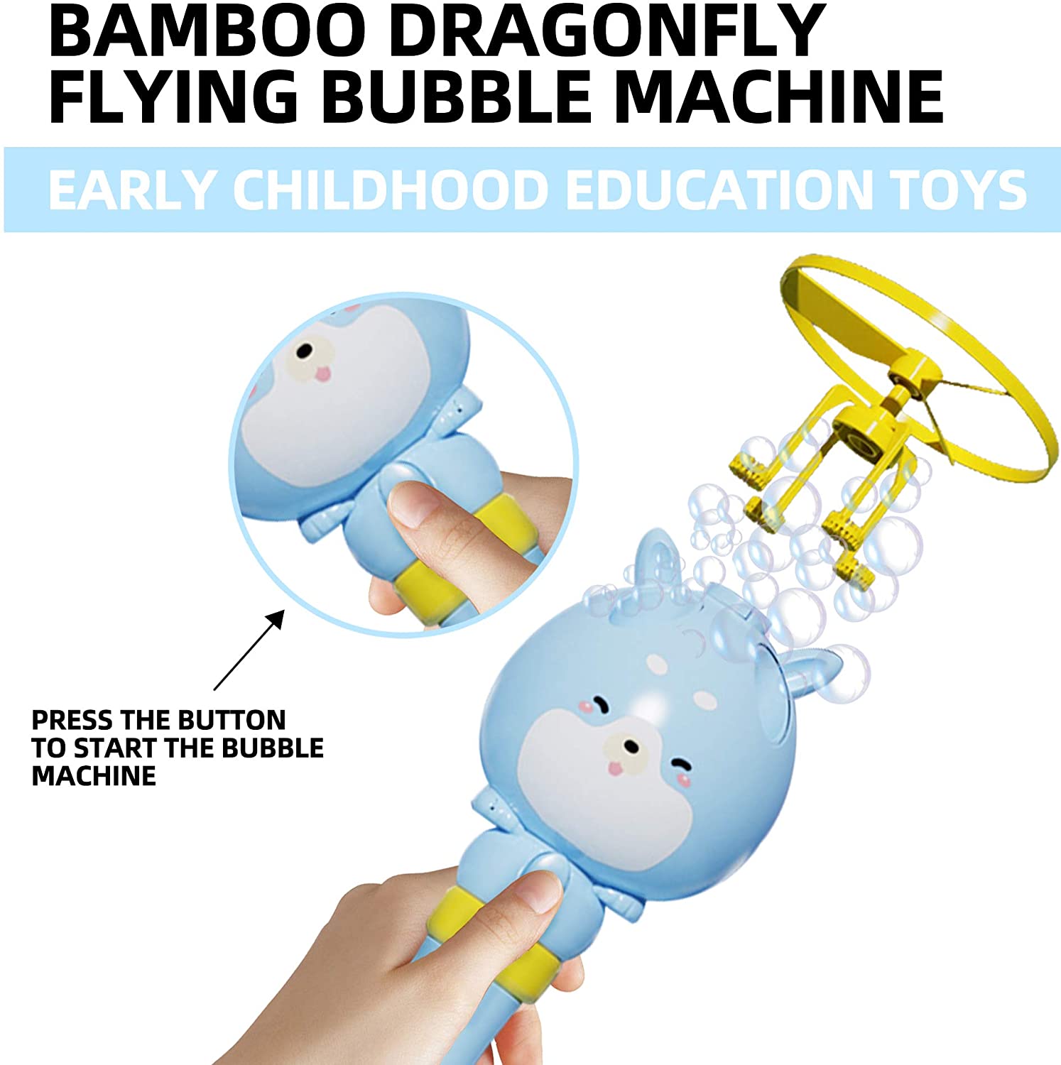 Flying Bubble Machine 2021 Cool Toys & Gift