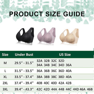 SUMMER COLLECTION SALE OFF 60%  4XL Front Closure 5D Contour BRAs