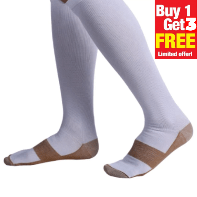 CalioTech Compression Socks 4-Pack