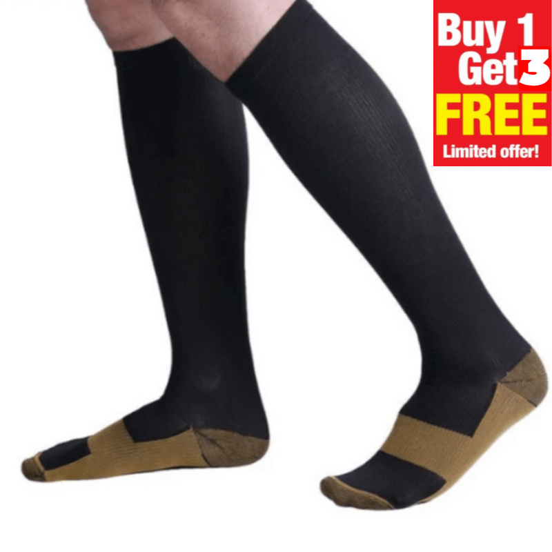 CalioTech Compression Socks 4-Pack