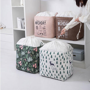 Large Capacity Clothes Blanket Container Quilt Storage
